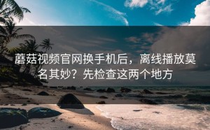蘑菇视频官网换手机后，离线播放莫名其妙？先检查这两个地方